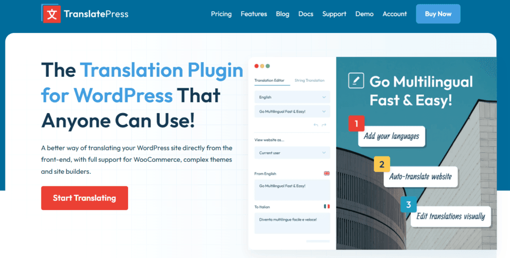 How to Make a WordPress Site Multilingual — 4 Methods from Easy to Hard