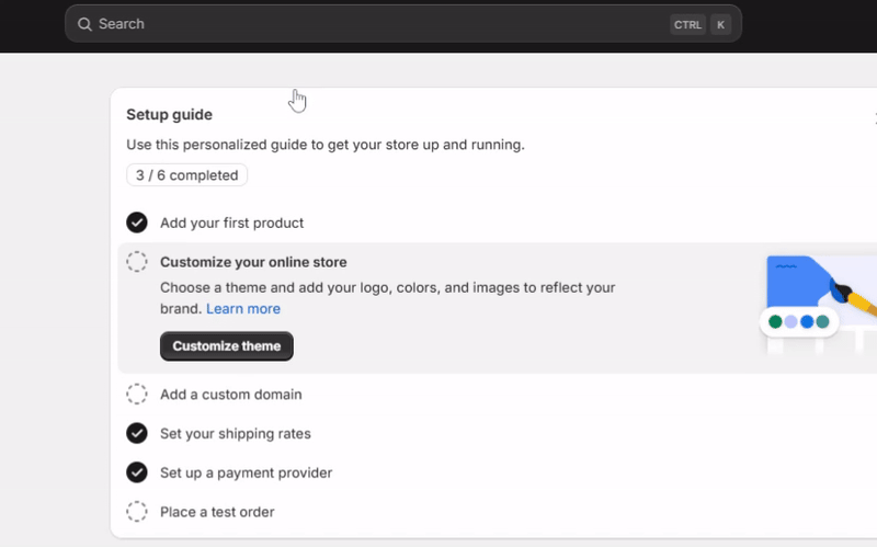 Search Facebook in Shopify