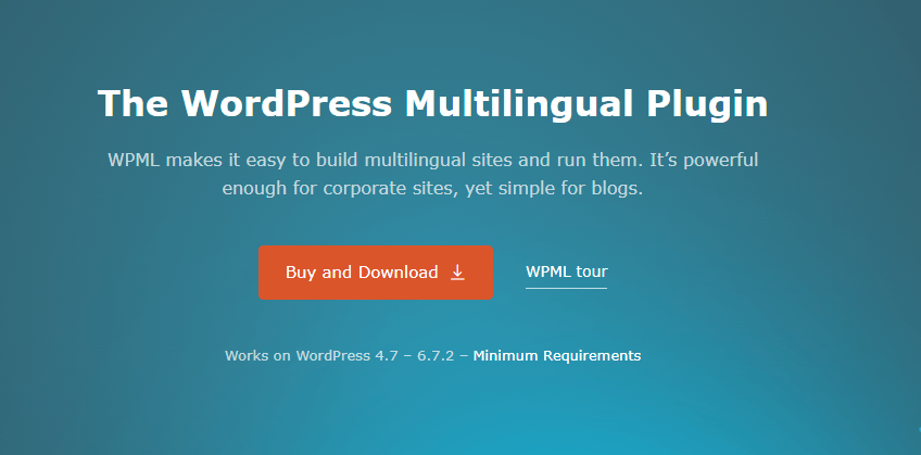 Wordpress 多语种插件 WPML