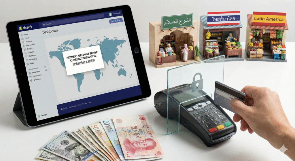 设置Shopify本地货币支付